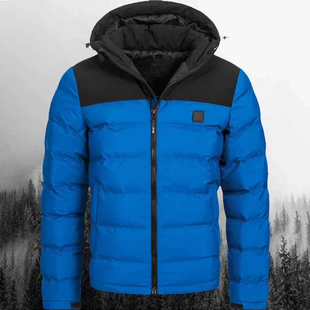 Down Jacket with Hood